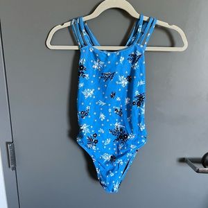 Jolyn clothing ryker onesie in dotty print